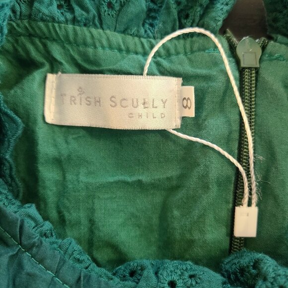 Trish Scully Hattie Emerald Green Long Dress sz 8 Spring Easter Party Victorian - Picture 4 of 10